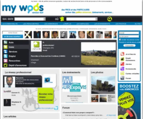 Mywoos.fr(Mywoos) Screenshot