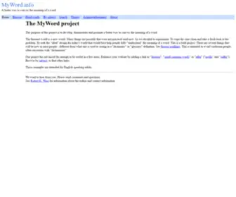 Myword.info(Myword info) Screenshot