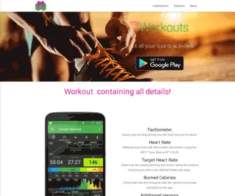 Myworkouts.org(Track all your sports activities) Screenshot