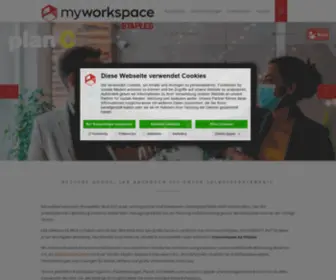 Myworkspace.de(Myworkspace: Home) Screenshot