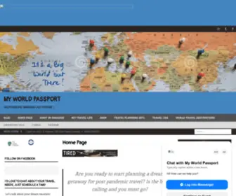 MyWorldpassport.com(Vacations end) Screenshot