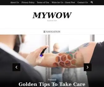 Mywow.ca(Fashion Fair) Screenshot