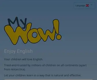 Mywowenglish.com(My WowEnglish) Screenshot