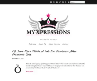 MYXpressions.net(My xpressions) Screenshot