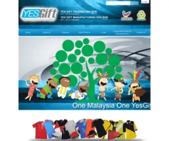 Myyesgift.com.my(Yes Gift Trading Sdn Bhd) Screenshot