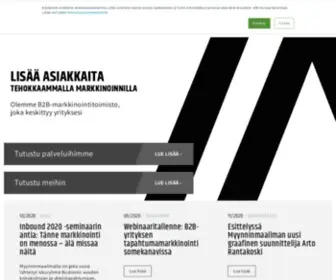 MYYnninmaailma.fi(B2B-markkinointitoimisto) Screenshot