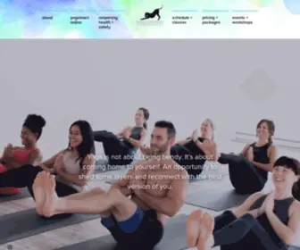 Myyogatown.com(Yogatown) Screenshot