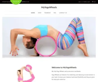 Myyogawheels.com(MyYogaWheels) Screenshot