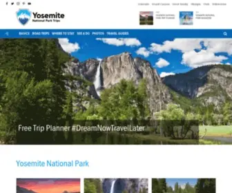Myyosemitepark.com(Plan Your Trip to Yosemite National Park Plus Fun Road Trips) Screenshot