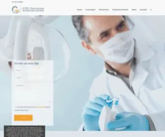Myzahnarzt.com(COS Zahnärzte Hannover) Screenshot