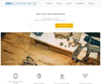 Myzencommerce.in(Best Ecommerce Platform In India) Screenshot