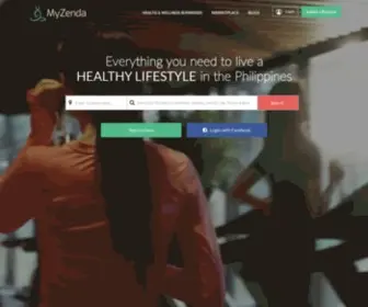 Myzenda.ph(Online health and wellness provider) Screenshot