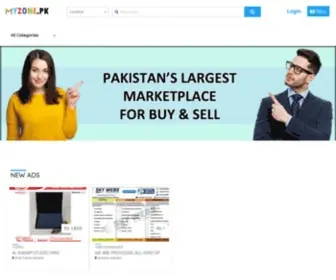 Myzone.pk(Pakistan's Largest Marketplace for Local Free Buy and Sell) Screenshot