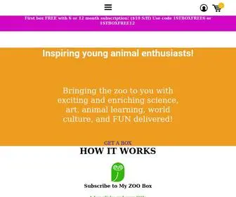 Myzoobox.com(Zoology Subscription Boxes) Screenshot