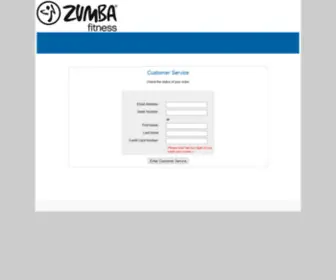 Myzumbaorder.com(Self Service Portal) Screenshot