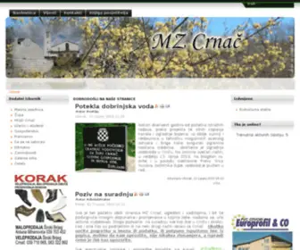 MZ-Crnac.com(Dobrodošli) Screenshot