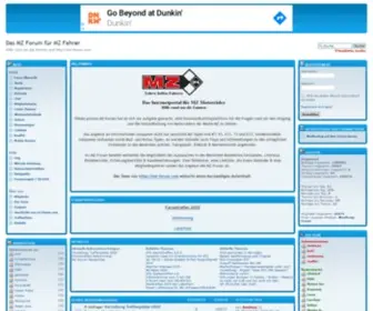 MZ-Forum.com(Das MZ Forum für MZ Fahrer) Screenshot