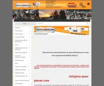 MZ-Jawa-Pieces.com(Pieces mz) Screenshot
