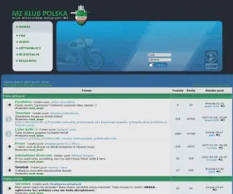 MZ-Klub.pl(Strona GĹĂłwna) Screenshot