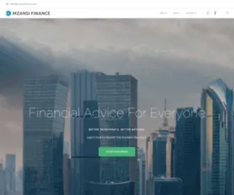 Mzansifinance.com(Finance and Investing Tips for Beginners) Screenshot