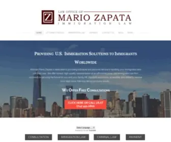 Mzapatalaw.com(Experienced and Professional Immigration Attorney) Screenshot