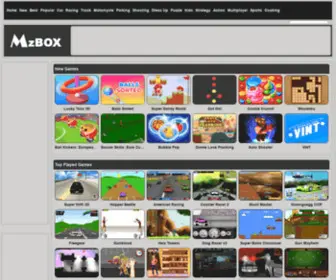Mzbox.com(Free Car Games) Screenshot