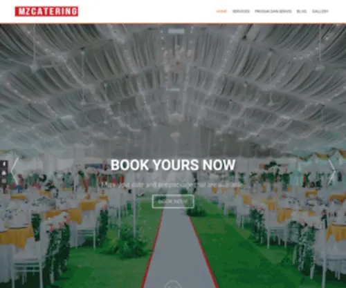Mzcatering.com(Mzcatering) Screenshot