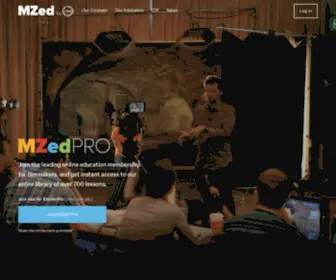 Mzed.com(Empowering Filmmakers) Screenshot