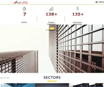 MZF.com.tr(MZF Holding Construction Energy Investment) Screenshot