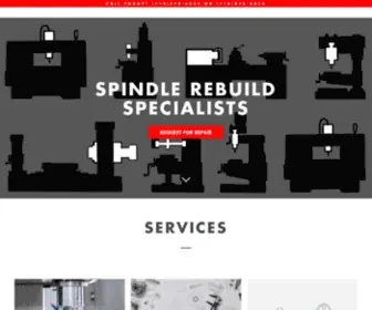 Mziprecision.com(Affordable spindle repair) Screenshot