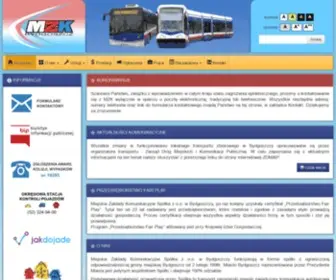 MZK.bydgoszcz.pl(Aktualności) Screenshot