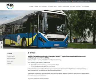 MZK.elk.pl(MZK Ełk) Screenshot