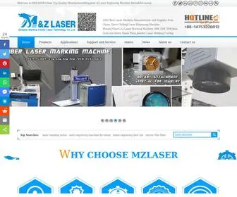 Mzlasertech.com(We Qingdao Marking Family Laser technology Co. Ltd) Screenshot