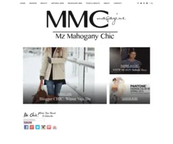 Mzmahoganychic.com(Mz Mahogany Chic) Screenshot