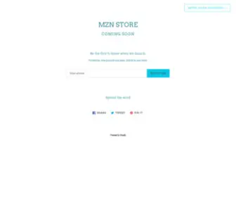 MZNstore.com(MZN STORE) Screenshot