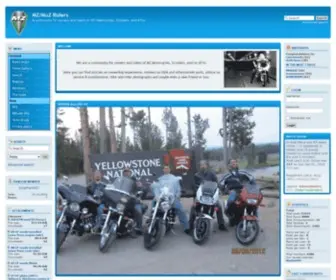 Mzriders.com(MZ/MuZ Riders) Screenshot