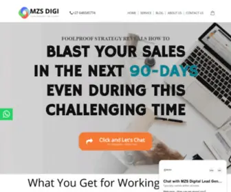 MZS-Digi.com(Living in a Digital Era) Screenshot