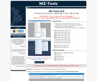 Mztools.com(Productivity Tools for Visual Studio .NET) Screenshot