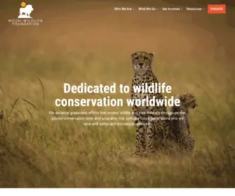 Mzuri.org(Mzuri Wildlife Foundation's mission) Screenshot