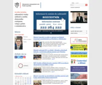 MZV.cz(Ministerstvo) Screenshot