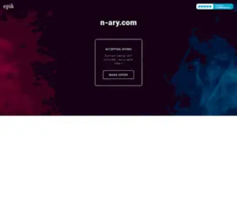 N-Ary.com(Make an Offer if you want to buy this domain. Your purchase) Screenshot