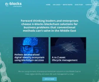 N-Blocks.ae(Blockchain Services & Solutions Middle East) Screenshot