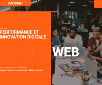 N-Cap-R.com(L'expertise digitale au service de vos projets web) Screenshot