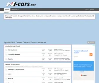 N-Cars.net(Hyunda N Cars Owners Club and Forum) Screenshot
