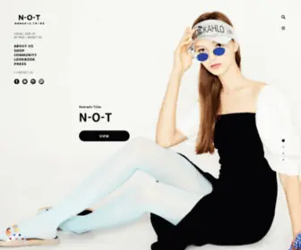 N-O-T.co.kr(엔오티) Screenshot