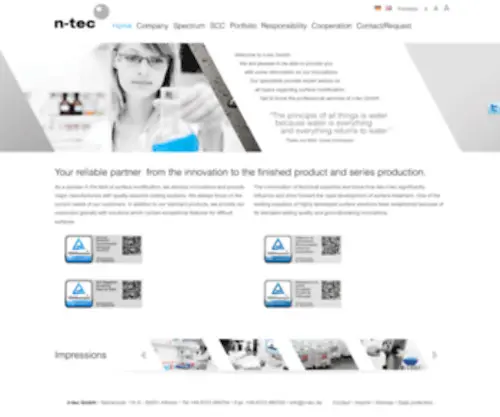 N-Tec.de(Home) Screenshot