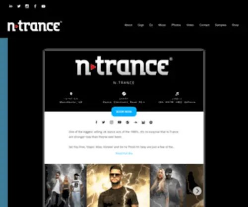N-Trance.co.uk(Official website) Screenshot