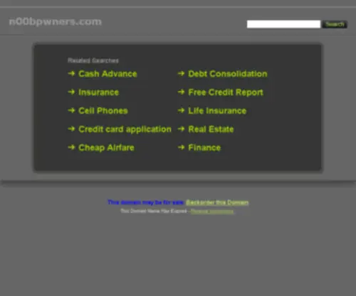 N00BPwners.com(N00 BPwners) Screenshot