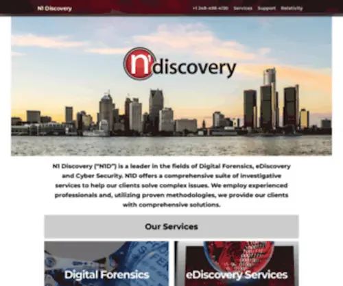 N1Discovery.com(N1 Discovery) Screenshot