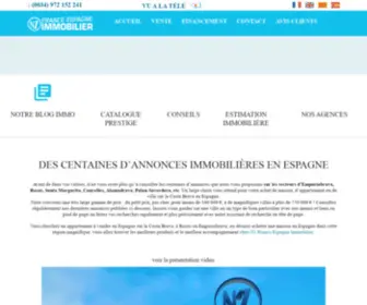 N1Immo.com(N°1 FRANCE ESPAGNE) Screenshot